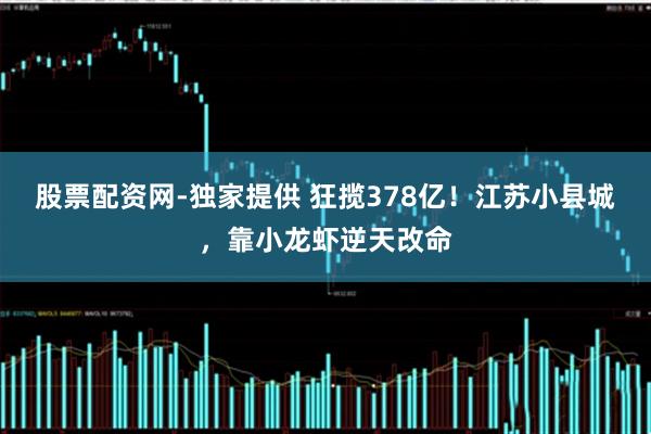 股票配资网-独家提供 狂揽378亿！江苏小县城，靠小龙虾逆天改命