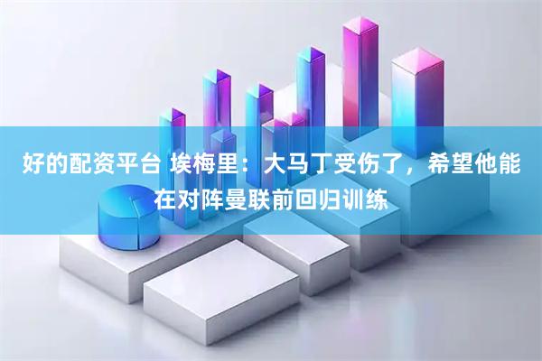 好的配资平台 埃梅里：大马丁受伤了，希望他能在对阵曼联前回归训练